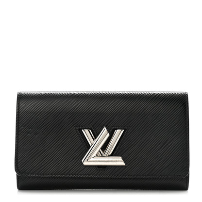 Louis Vuitton Epi Twist Wallet Black 1 of 10