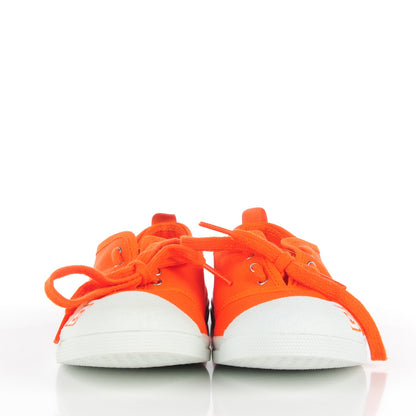 Chanel Canvas CC Sneakers 38 Orange 2 of 9