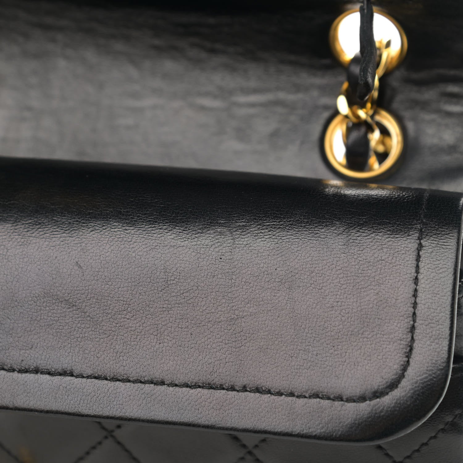 Chanel Lambskin Quilted Small Double Flap Black 13 of 13