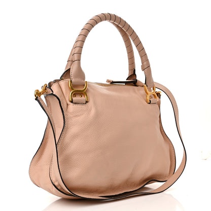 Chloe Calfskin Medium Marcie Satchel Blush Nude 3 of 11