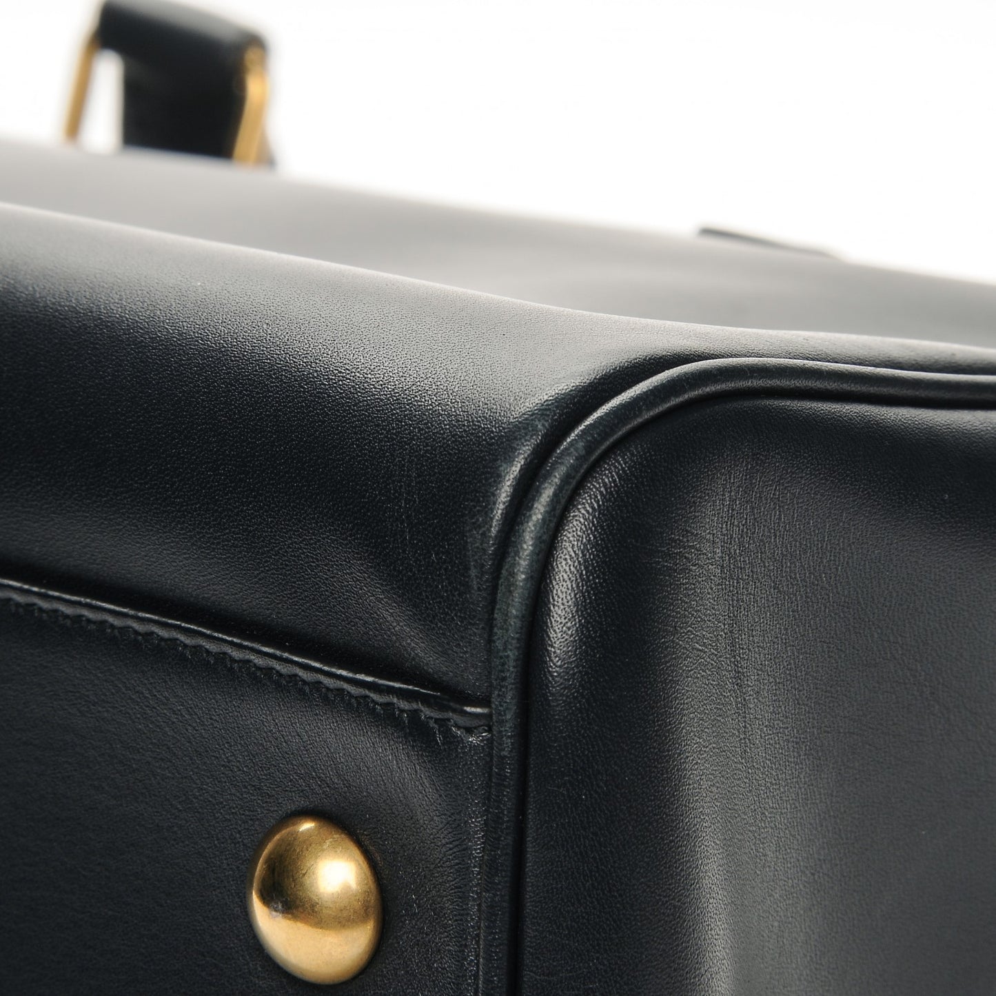 Calfskin Classic Duffle 6 Marine