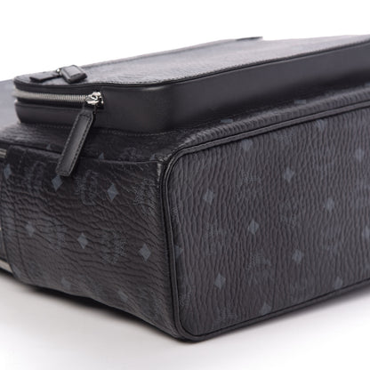 MCM Visetos Medium Stark Backpack Black 4 of 10