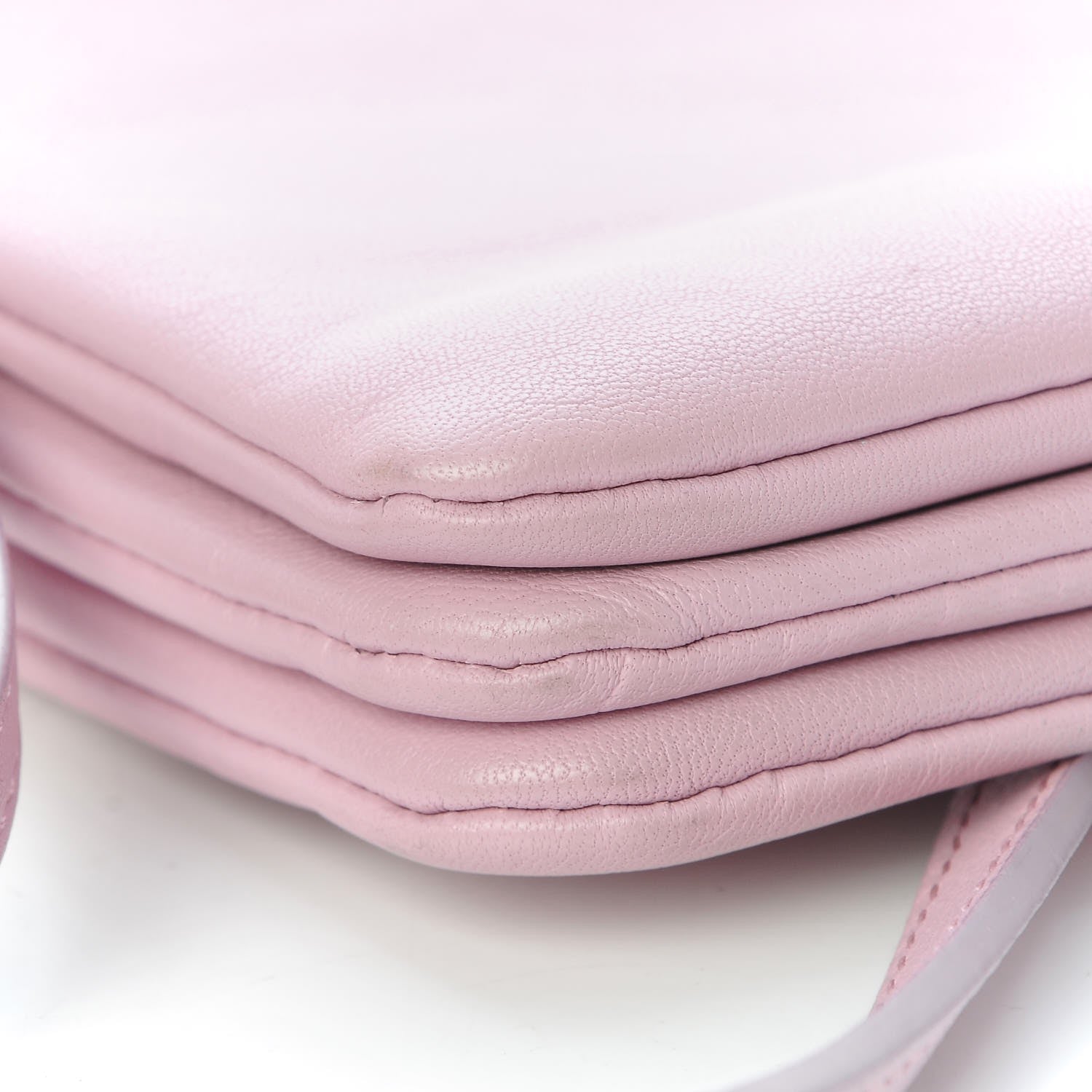 Celine Lambskin Small Trio Crossbody Bag Pink 11 of 12