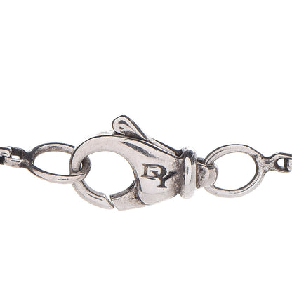 David Yurman Sterling Silver Diamond Hematine 7mm Petite Albion Necklace 6 of 6