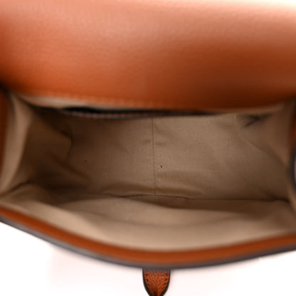 Chloe Grained Calfskin Small Marcie Saddle Bag Tan 5 of 9