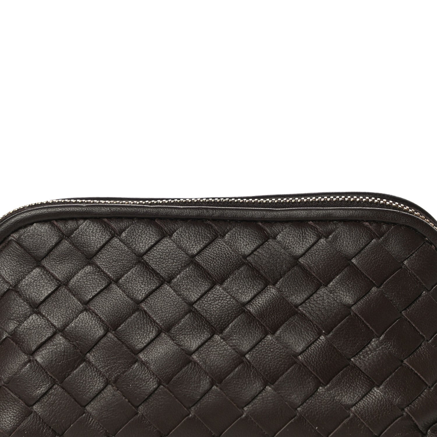 Bottega Veneta Nappa Intrecciato Cosmetic Case Brown 8 of 10
