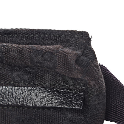 Gucci GG Monogram Double Pocket Belt Bag Black 13 of 13