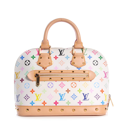 Louis Vuitton Monogram Multicolor Alma White 1 of 7
