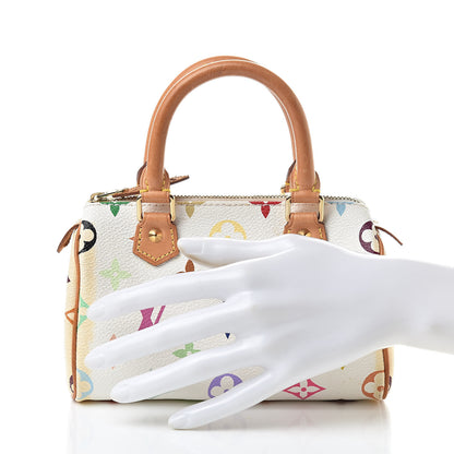 Louis Vuitton Monogram Multicolor Mini Sac HL Speedy White 2 of 11
