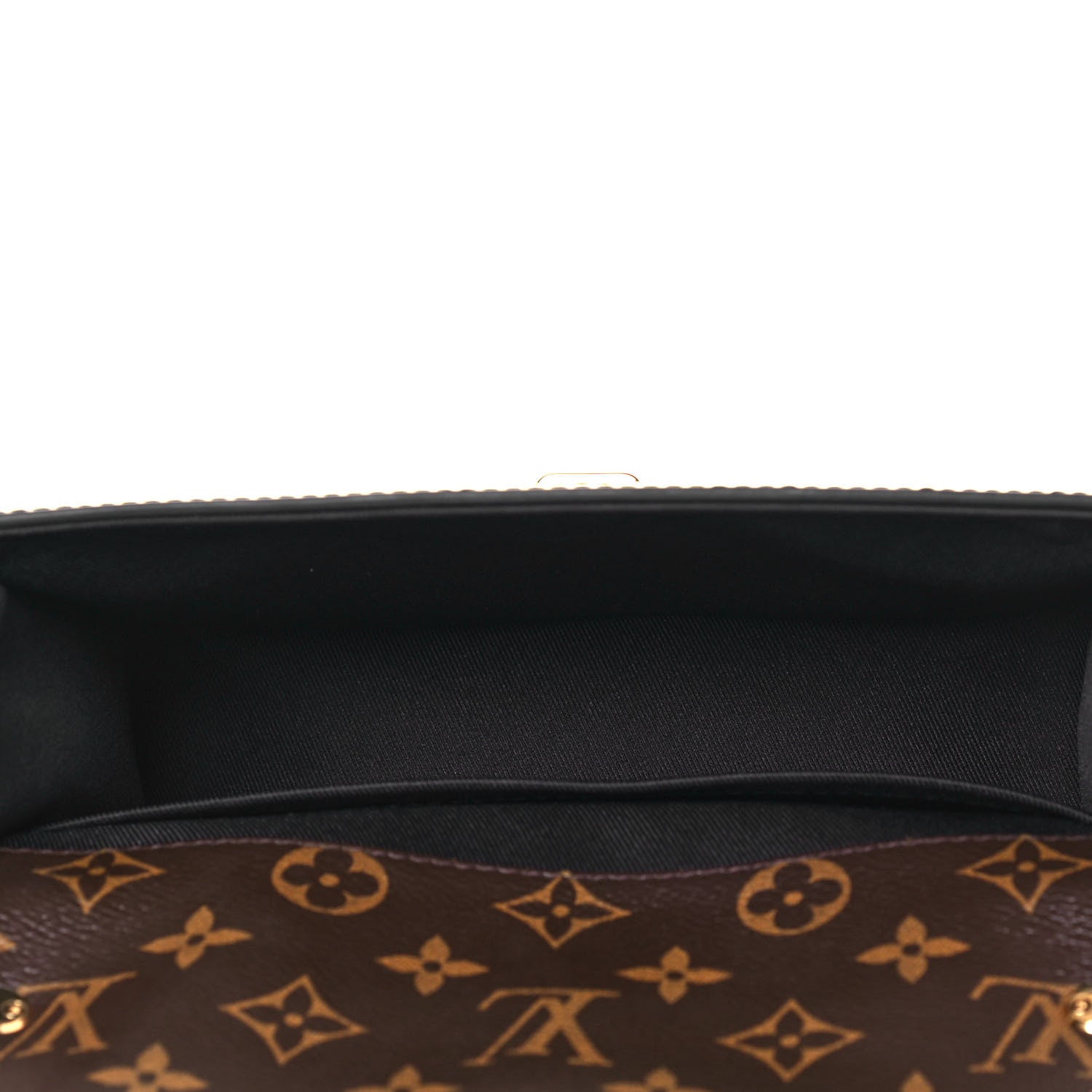 Louis Vuitton Patent Calfskin Monogram Cherrywood BB Black 5 of 13