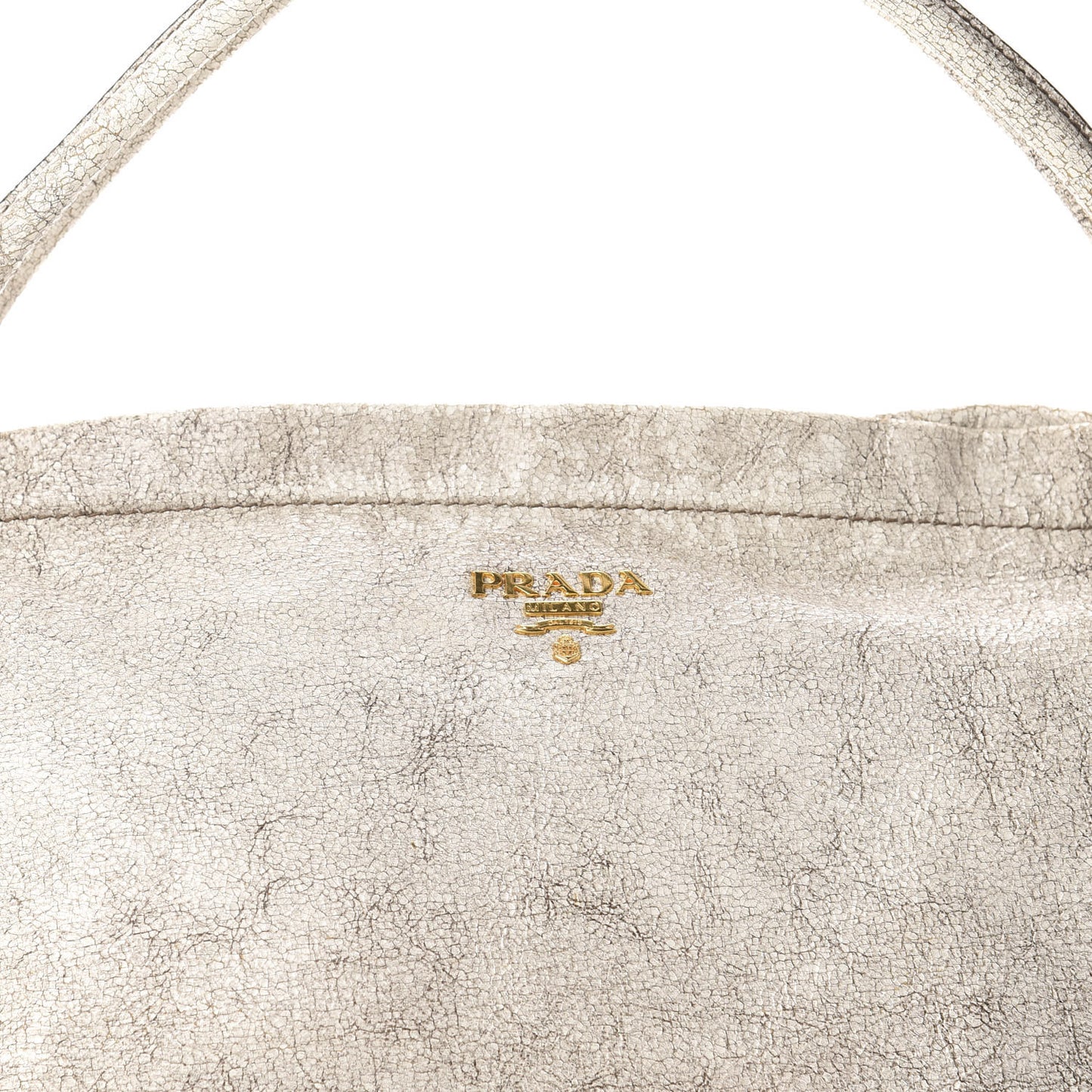 Craquele Shoulder Bag Talco