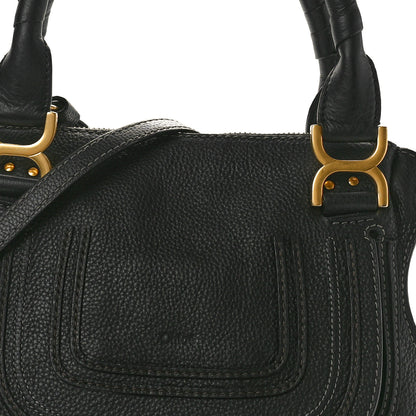 Chloe Calfskin Small Marcie Satchel Black 8 of 10