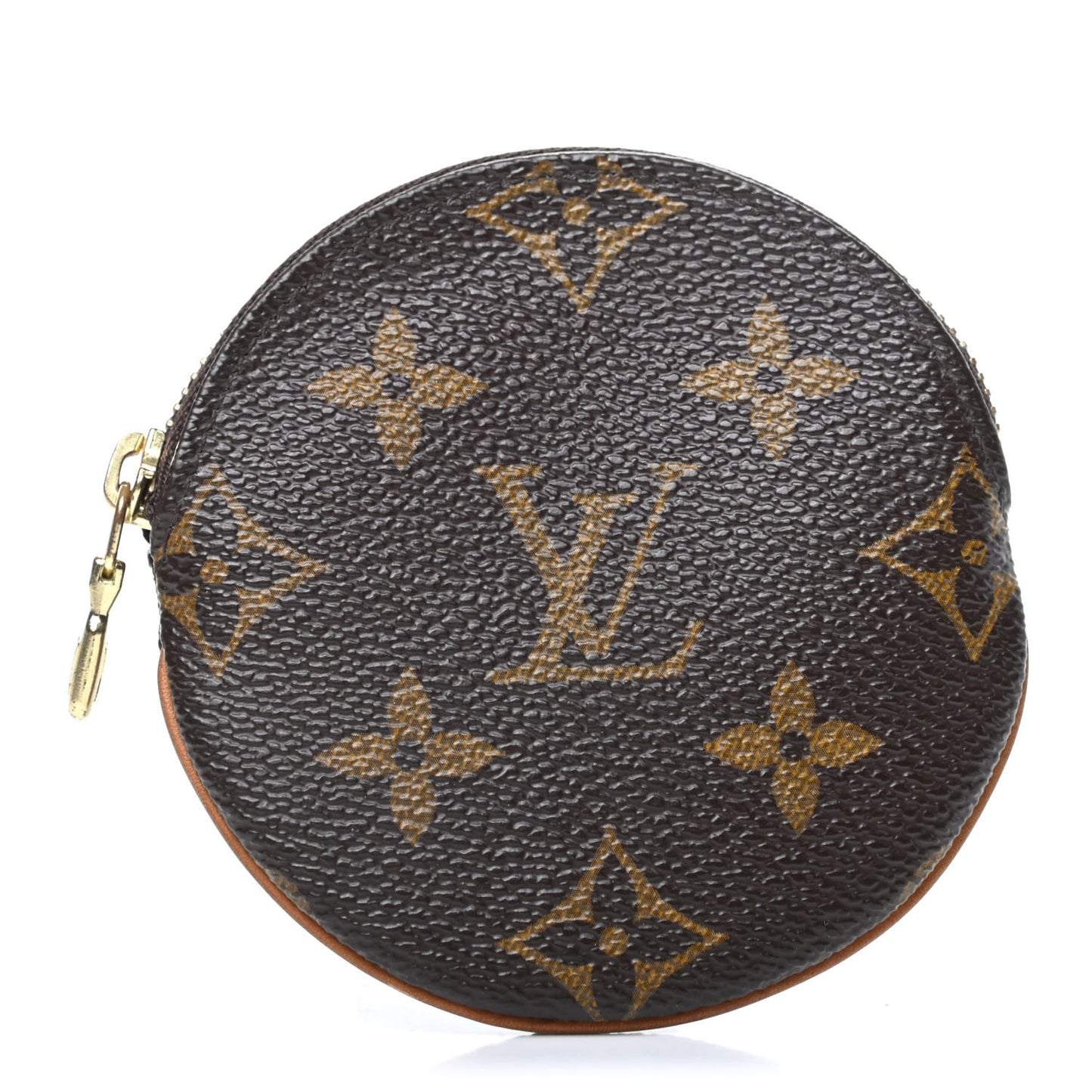 Monogram Round Coin Purse