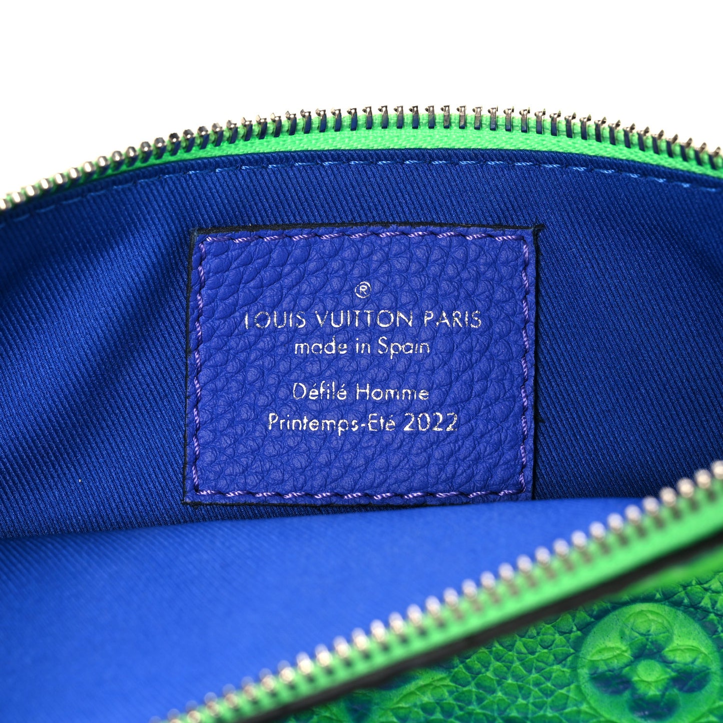Taurillon Illusion Trio Pouch Bleu Vert