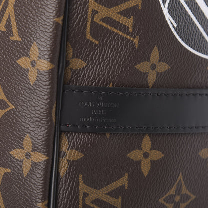 Louis Vuitton Monogram My World Tour Speedy Bandouliere 30 Black 6 of 10