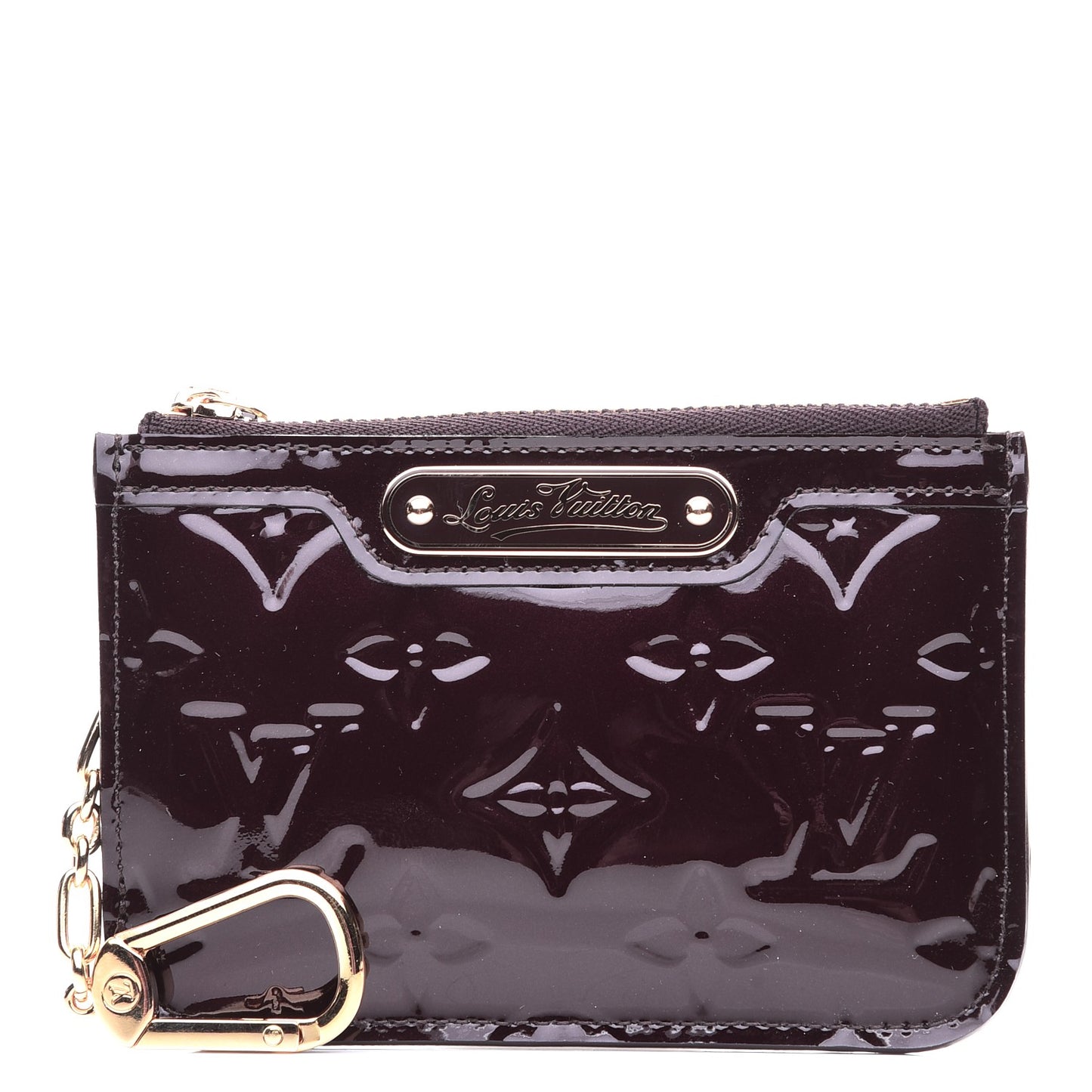 Vernis Key Pouch Amarante