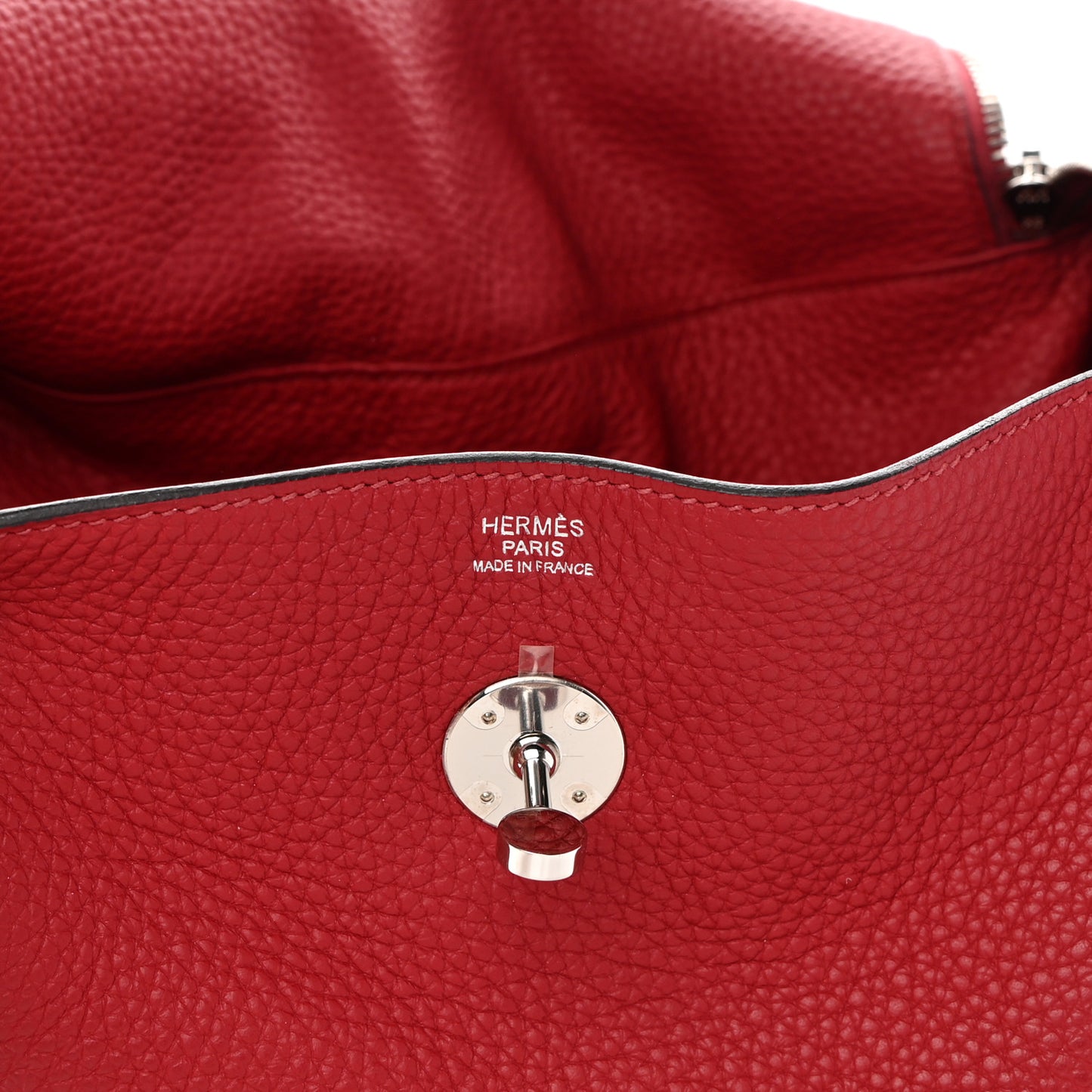 Taurillon Clemence Lindy 34 Rouge Grenat
