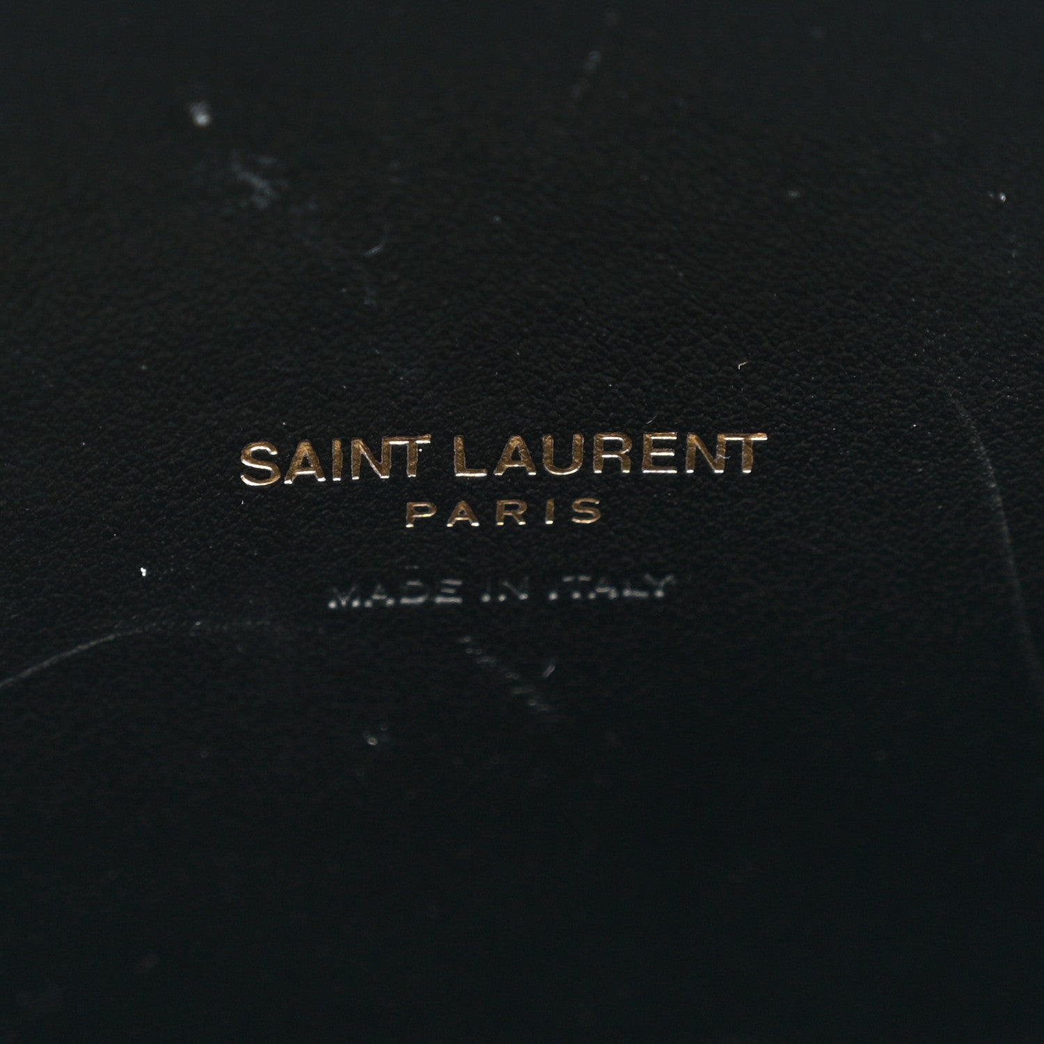 Saint Laurent Calfskin Crocodile Embossed Small Sac de Jour Black 6 of 13