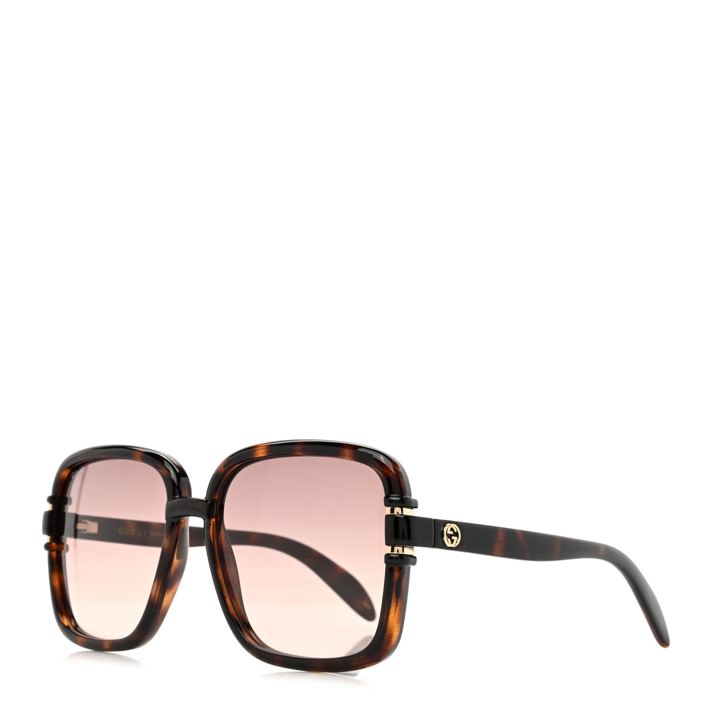 Acetate Interlocking G Square Sunglasses GG1066S Tortoise