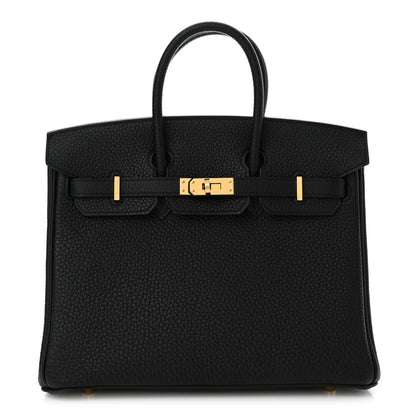 Hermes Togo Birkin 25 Black 1 of 11