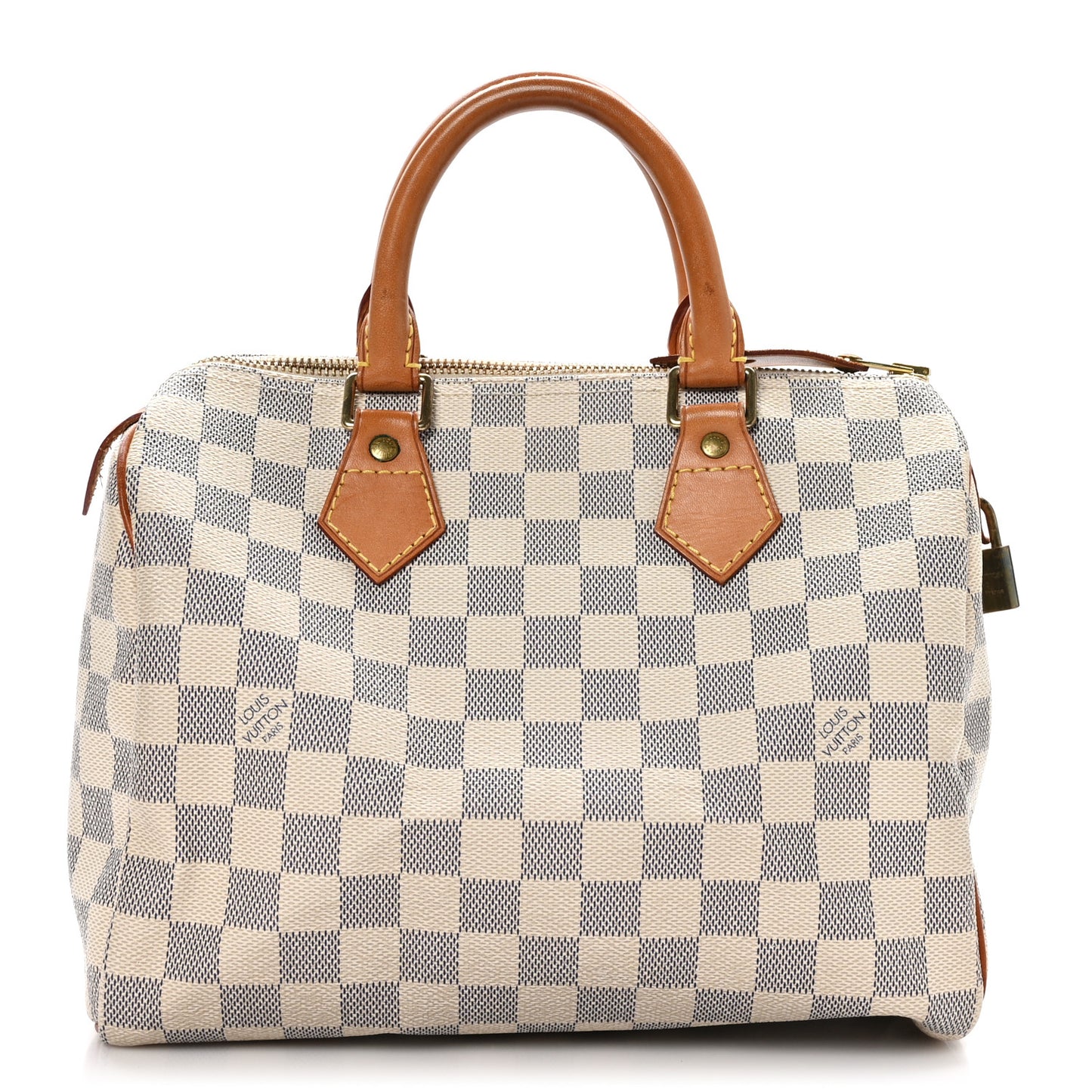 LOUIS VUITTON Damier Azur Speedy 25