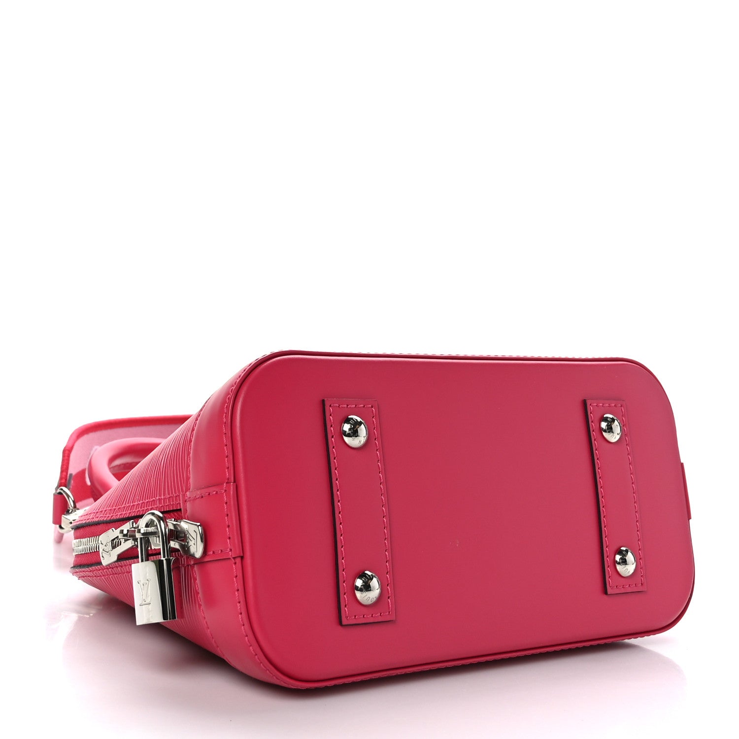 Louis Vuitton Epi Jacquard Alma BB Rose Pondicherry 4 of 9
