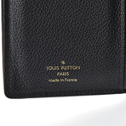 Louis Vuitton Empreinte Compact Curieuse Wallet Black 6 of 8