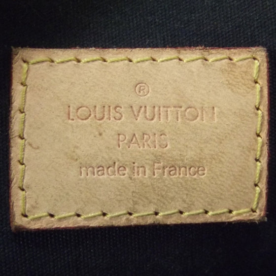 Louis Vuitton Vernis Alma MM Blue Nuit 7 of 9