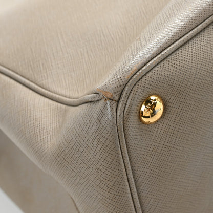 Prada Saffiano Lux Extra Large Galleria Double Zip Tote Argilla 10 of 11