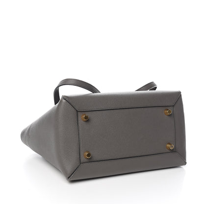 Celine Grained Calfskin Mini Belt Bag Grey 3 of 13