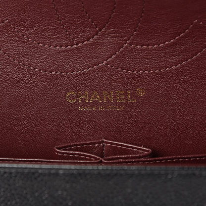 Chanel Caviar Quilted Jumbo Double Flap Black 6 of 11