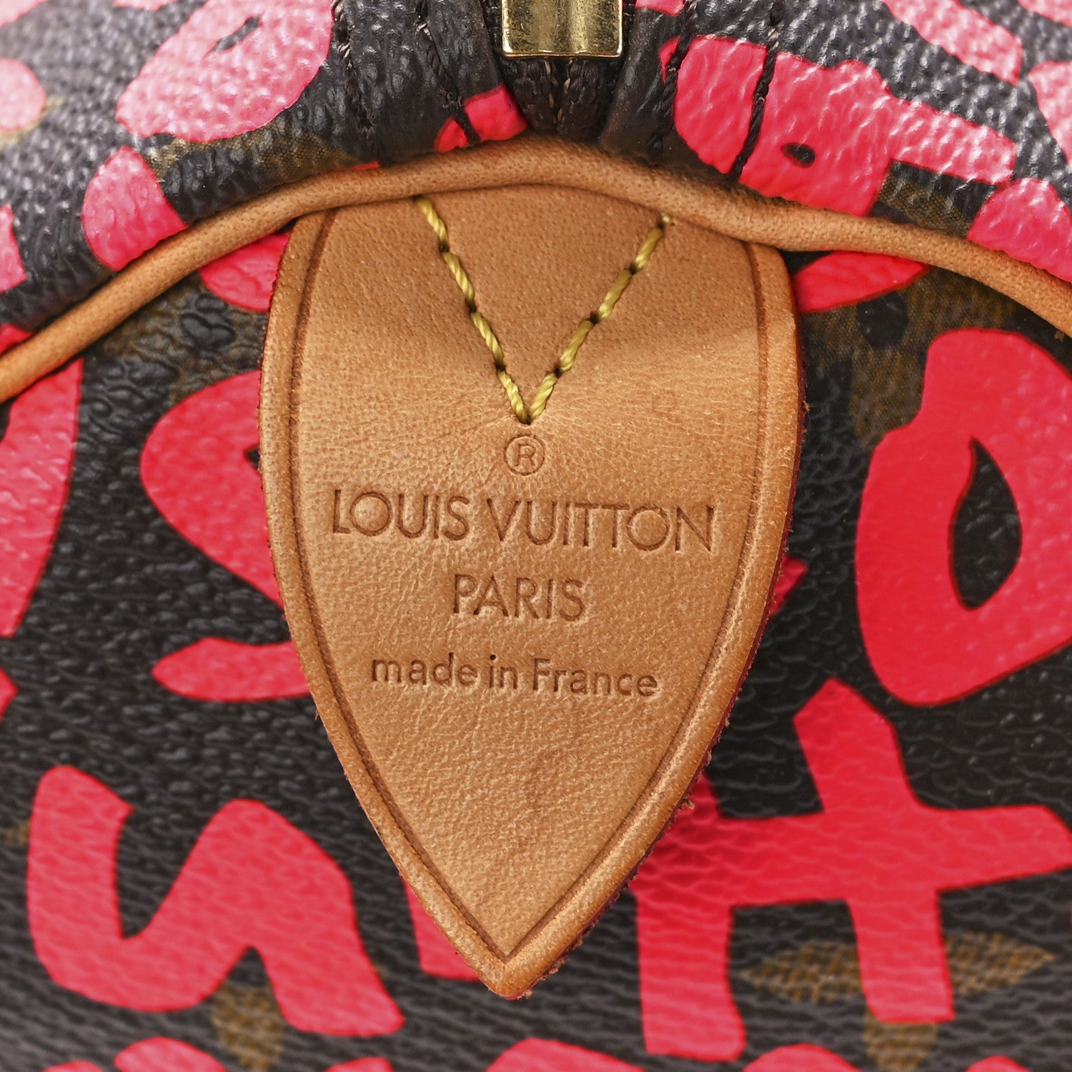 Louis Vuitton Monogram Graffiti Speedy 30 Fuchsia 7 of 11