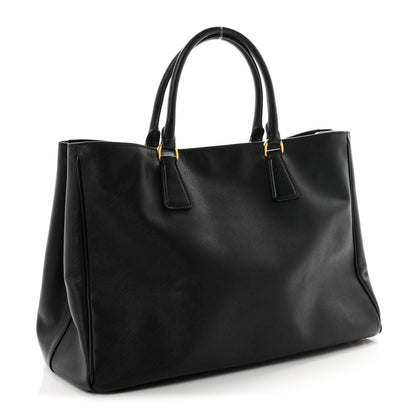 Prada Saffiano Lux Large Tote Black 3 of 10