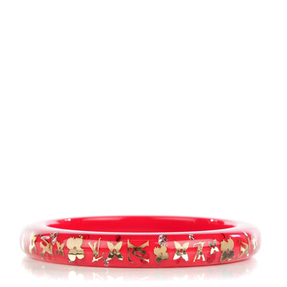 Louis Vuitton Resin Swarovski Medium Inclusion Bracelet PM Pomme D'Amour 1 of 5