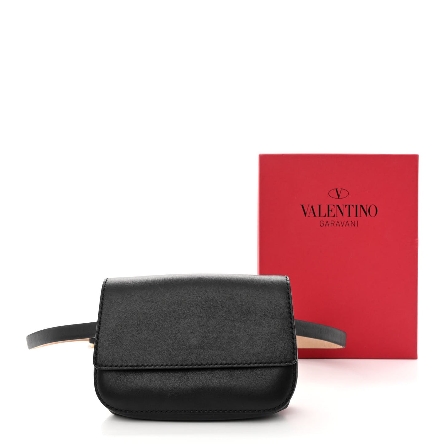 Vitello Small Belt Bag Black