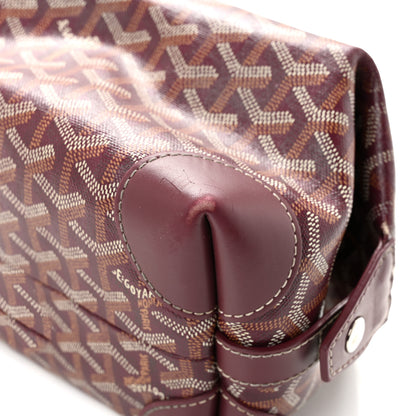 Goyard Goyardine Boeing 25 Trousse de Toilette Bordeaux 9 of 11