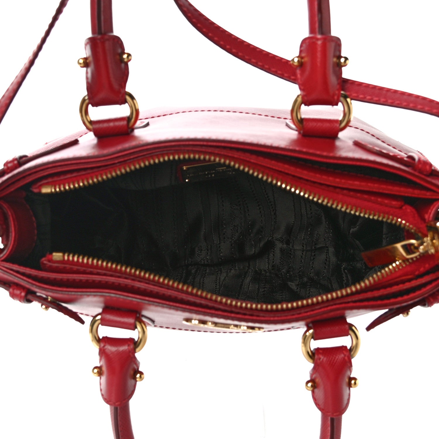 Salvatore Ferragamo Saffiano Beky Bag Rosso 5 of 9