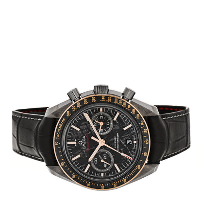 Omega Ceramic Alligator Meteorite 44.25mm Speedmaster Dark Side of the Moon Automatic Watch 311.63.44.51.99.001 2 of 4