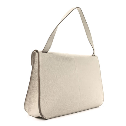 Hermes Taurillon Clemence Halzan 31 GM Craie 3 of 9