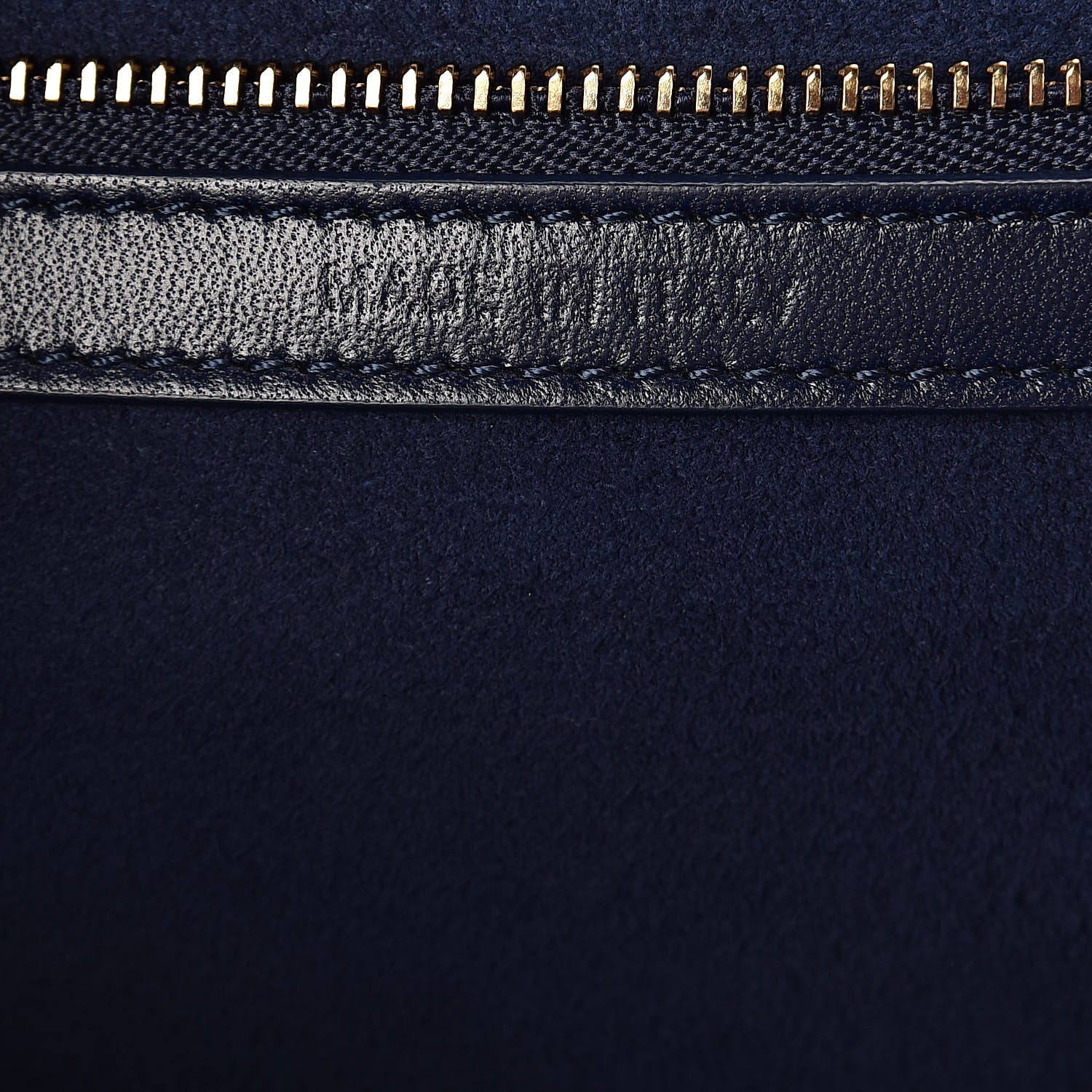 Christian Dior Lambskin Studded Medium Diorama Flap Bag Navy Blue 6 of 10