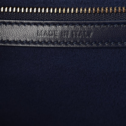 Christian Dior Lambskin Studded Medium Diorama Flap Bag Navy Blue 6 of 10