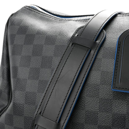 Louis Vuitton Damier Cobalt Keepall Bandouliere 55 10 of 15