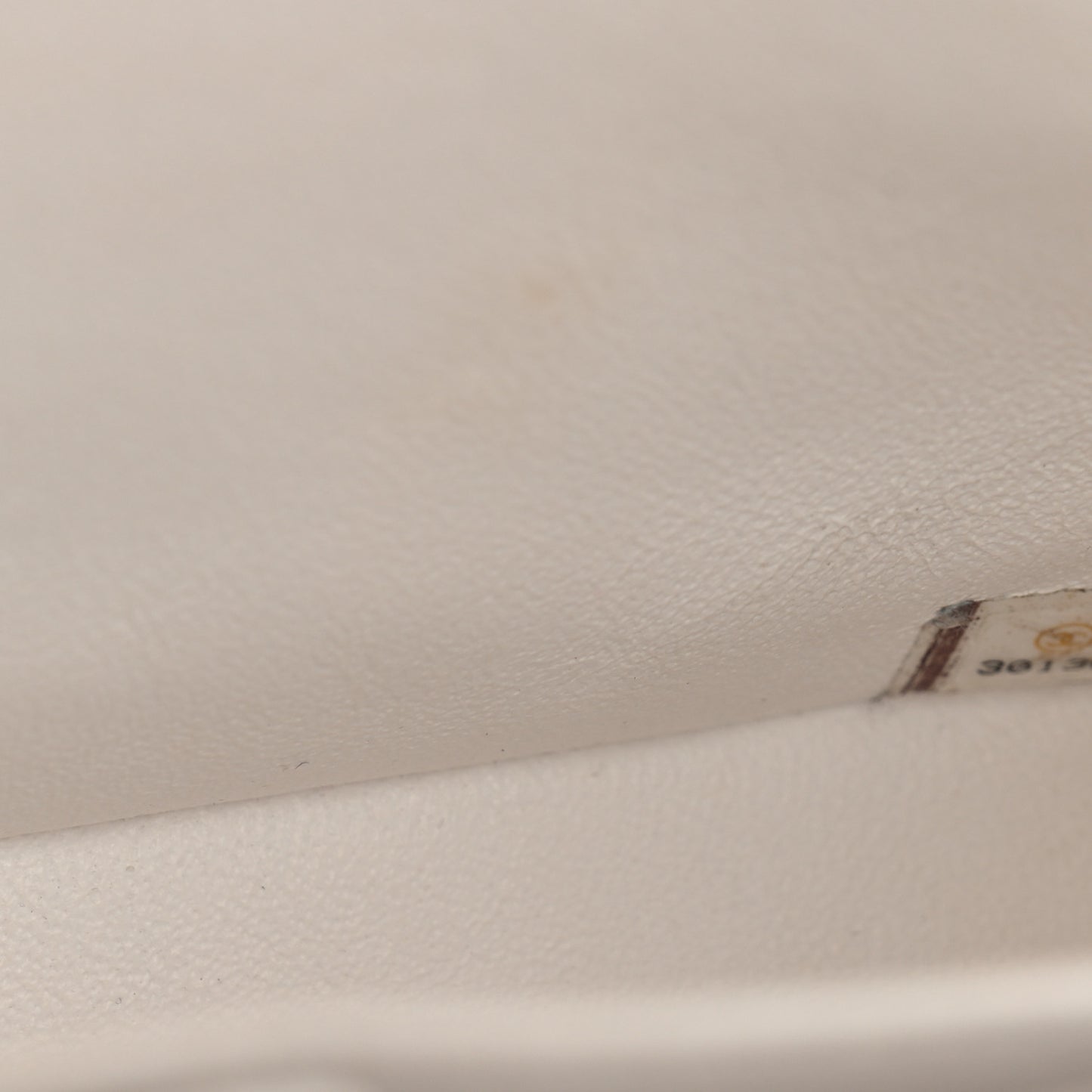 Caviar Quilted Small Double Flap White