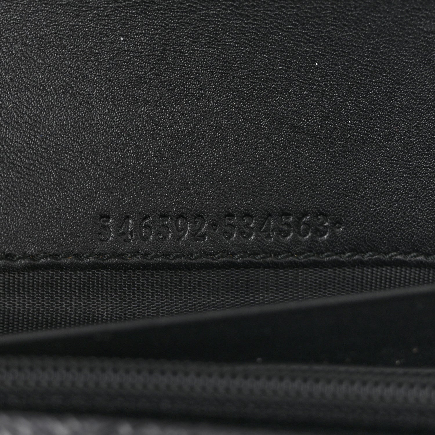 Gucci Suede Patent Web Ophidia Wallet On Chain Black 6 of 13