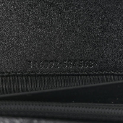 Gucci Suede Patent Web Ophidia Wallet On Chain Black 6 of 13