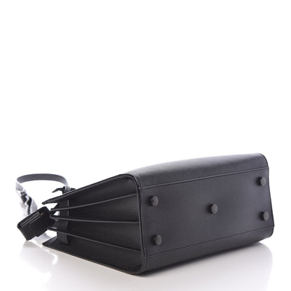 Saint Laurent Grained Calfskin Baby Sac De Jour Black 4 of 9