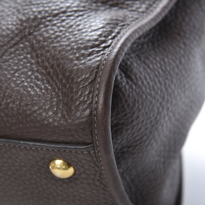 Prada Vitello Daino Shopping Satchel Caffe 11 of 15