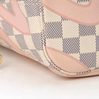 Louis Vuitton Damier Azur Tahitienne Neverfull MM 10 of 13