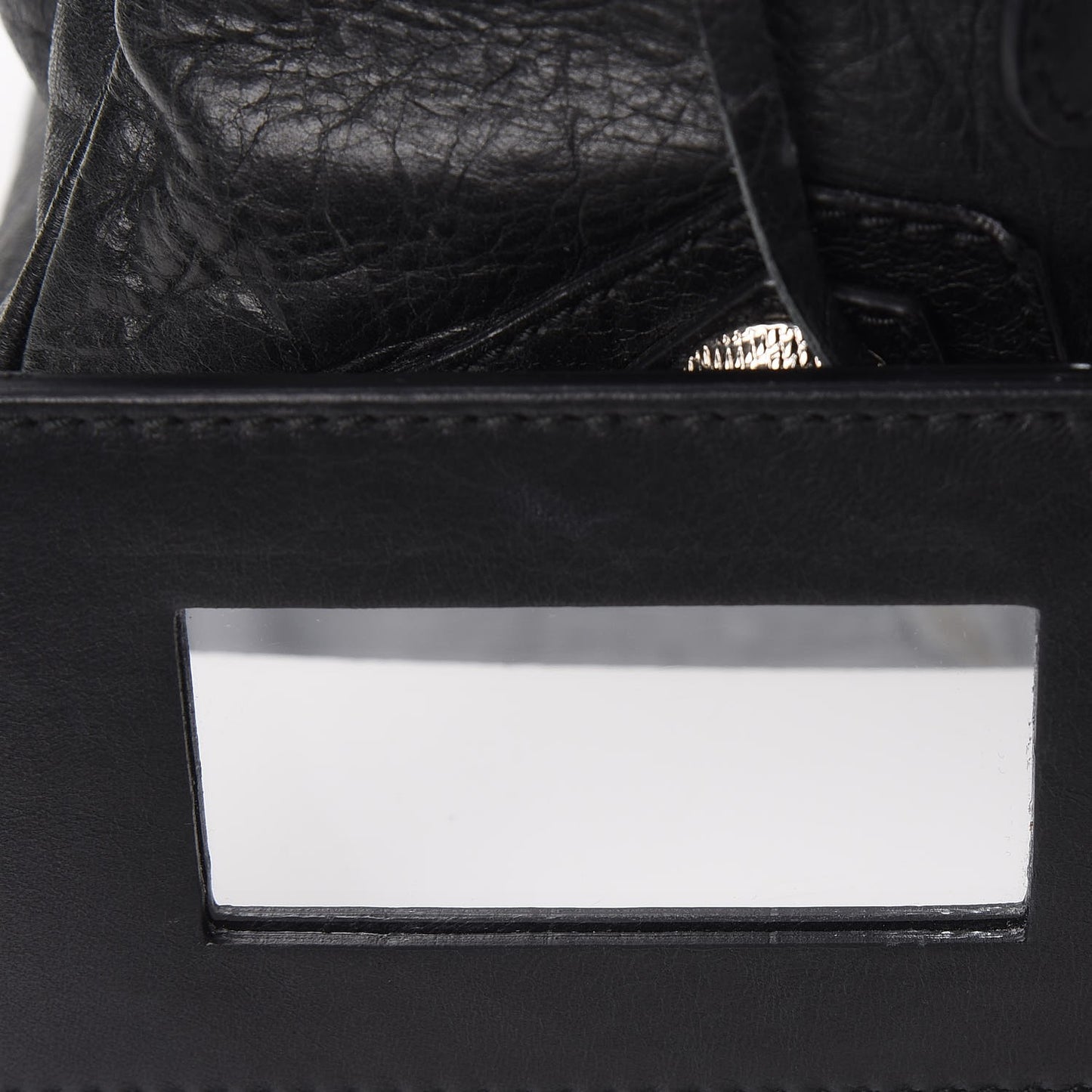 Agneau Giant 21 Silver Hardware Mid Day Black