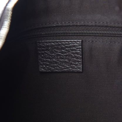 Gucci Crystal Monogram Large D Gold Hobo Dark Brown 5 of 11